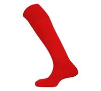 (3 UK-6 UK, Scarlet) Mitre Childrens/Kids Mercury Plain Football Socks