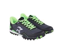 (3 UK, Black/Lime) Kookaburra Childrens/Kids 2024 Orbit Hockey Shoes