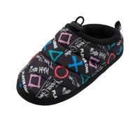 (3 UK, Black) Playstation Boys Since 1994 Symbols Slippers