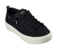 (3 UK, Black) Skechers Womens/Ladies Bobs Copa Canvas Trainers