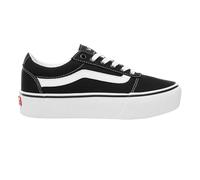 (3 UK, Black/White) Vans Womens/Ladies Ward Platform Trainers