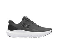 (3 UK Child, Grey/White) Under Armour Boys Surge 4 Running Shoes