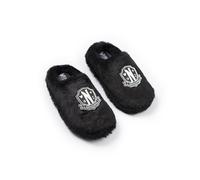 (3 UK Child) Wednesday Mule Slippers (Girls Black)