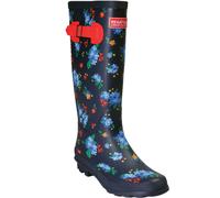 (3 UK, Floral) Regatta Womens Fairweather II Waterproof Outdoor Wellies Wellington Boots