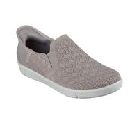 (3 UK, Grey) Skechers Womens/Ladies Breezest Slip-on Trainers