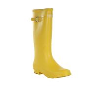 Regatta Womens/Ladies Ly Fairweather II Tall Durable Wellington Boots (Maize Yellow) Rubber - Size UK 3