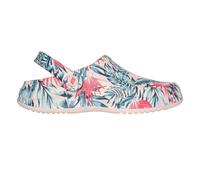 (3 UK, Multicoloured) Skechers Womens/Ladies Archfitwave Floral Open Toe Clogs