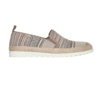 (3 UK, Multicoloured) Skechers Womens/Ladies Twin Gore Woven Slip-on Espadrilles