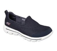 (3 UK, Navy) Skechers Womens/Ladies Go Walk Evolution Ultra Reach Mesh Slip On Shoe