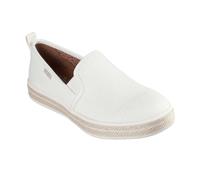 (3 UK, Off White) Skechers Womens/Ladies Flexpadrill Canvas Espadrilles