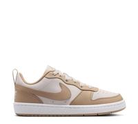 (3 UK, Phantom/Linen) Nike Childrens/Kids Borough Low Recraft Leather Flat Trainers