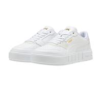 (3 UK, White/Lilac) Puma Womens/Ladies Cali Leather Platform Court Trainers