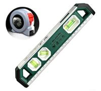 3 vials for 0, 45, 90 deg, Strong Rare Earth Magnets, Shockproof ABS, 23cm Compact Size(C)