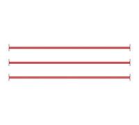 Turning Bar Steel Red Tumble Gymnastic Play Climbing Tool Multi Pieces vidaXL