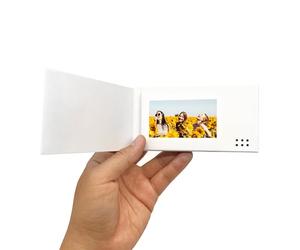 3" Video Card, A6 Soft Back, Upload Your Own, HD Screen, 512mb memory (over 30 mins run time). Fantastic gift!