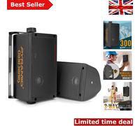 3-Way 300W Outdoor/Indoor Speakers - Wall Mounted Surround Sound Solutions