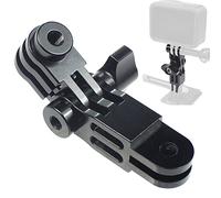 3-Way Alloy Adjustable Extension Pivot Arm Straight Joints Adapter Mount Kit for GoPro Hero13, 12, 11, 10, Straight Joints Mount for AKASO Campark and Other Action Cameras