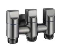 3 Way Angle Valve Water Flow Control Experience with The Three Way Multifunctional Angle Valve 1Pcs(Grey)