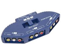 3-WAY AUDIO/VIDEO INPUT SELECTOR