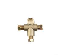 3 Way Brake Pipe Union for M10 10mm for x 1mm for 3/16 Inch Tube With Nuts | Fits 3/16 Inch Brake Pipe Includes 1 Union and 3 Male Short Nuts Easy Installation