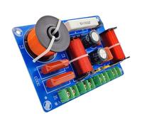 3-Way Crossover, Versatile Tweeter Crossover for Speakers, Compact Multi-Way Switch with High Performance Frequency Division for Maintenance, Modification, Sound Systems, Audio Technology Systems