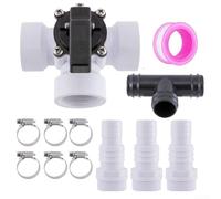 3 Way Diverter Valve 1 5 Inch for Pool Applications with Easy Operation Hand Wheel