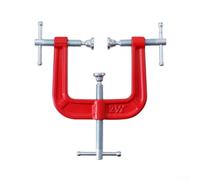 3-Way Edging Clamp, Ajustable Three-Way G-Clamp 2-1/2" Woodworking Fixtures, G Type Heavy Duty Woodworking Fixture Flat Board Carpentry