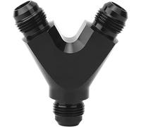 3 Way Fitting Adapter Y Type AN10 Male to 2X AN10 Male, Professional Grade Utility Component, Durable Construction and Precise Fitment for Reliability, Ideal for Mechanical Repair, DIY Workshop Mai...