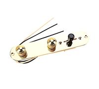 3 Way Guitar Control Plate Mounting Plate With Screws Compatible With Standard Electric Guitar Parts Replacement Guitar Control Plate Screws Fully Loaded Control Plate Pre-wired 3-way Control