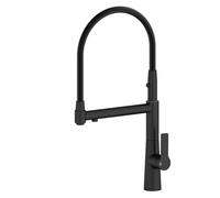 3-Way Kitchen Faucet, Pull Down Sprayer, Single Handle, Flexible Black Sink Mixer Tap, Dual Function with Spray and Stream, Modern Design for Easy Use