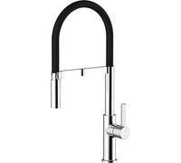 3-Way Kitchen Faucet with Pull-Down Spray, 360° Swivel Spout, High Arc Design, Flexible Head, Water Filter Cleaner, Stylish & Functional for Home Use