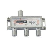 3 WAY Satellite F-Splitter 5-2400 mhz Virgin Media/Sky