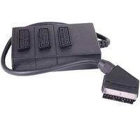 3 Way Scart Box to Scart Plug