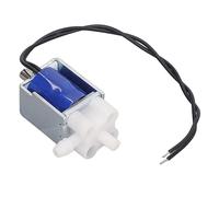 3 Way Solenoid Valve | 2 Position Normally Open Swift Response | Electromagnetic Gas Valve for Automation/Pneumatic Systems | 40Kpa Pressure, 200K Cycle Life (DC3.7V)