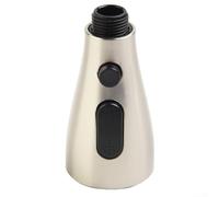 3-Way Spray Head for Kitchen and Bathroom Faucets Featuring G1/2 Thread Connection and Water Conservation Technology (Brushed)