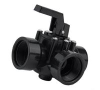 3 Way Steering Valve Model 4517 1 5 Inch for Water Features and For Spas Providing Reliable Flow Control and Long Life Span