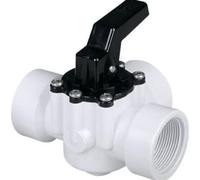 3-Way Swimming Pool Shutter Valve 1.5 Inch ABS Sand Pump Control Valve with Female Threaded Top Port Male Left Port ,Universal Combination Hose Combination Adapter (Single Valve)