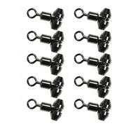3 Way Swivel Fishing Line Connector Swivel | Saltwater Fishing Rolling Swivels Spinning Line Swivels Fishing Tackle Accessories 10pcs Accessories