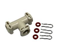 3-Way T-Hose Connector, Fluid Connector for JURA Coffee Machines,Fully automatic coffee machine water line, steam connection joint (applicable to a variety of kitchen appliances)