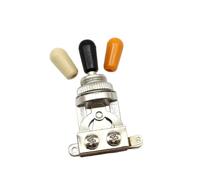 3 Way Toggle Converter With (3 Color) Knobs Guitar Converter Knobs Fit LP/SG/Guitar Parts(Chrome)