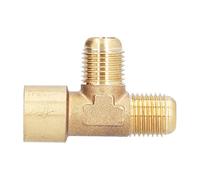 3 Way Valve Adapter Brass Hose Splitter Durable Sturdy Fine Processing Spiral Thread Connector for Air Compressor Accessories Material Brass Size 12mm x 1 13mm x 2