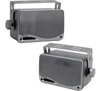 3-Way Waterproof Marine Box Speakers 3.5" 200Watts Dual Indoor Outdoor System