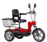 3 Wheel Deluxe Electric Scooter - for Seniors and Adults Comes with Angle Adjustable Armrest Seat, Mobile Electric Wheelchair with Mobile Phone Holder，