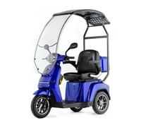 3 Wheel Electric Scooter VELECO TURRIS with Canopy 800W