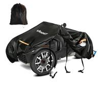 3-Wheel Motorbike Full Cover Waterproof fits 3-Wheel Motorcycle Models, Suit for Can Am Ryker 600/900/Sport/Rally Edition,Upgraded 420D Heavy Duty Motorbike Protection Cover with Waterproof Strips