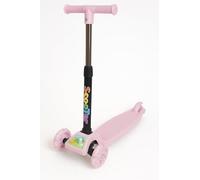 3 Wheel Scooter Kids Scooters for Toddlers - Lightweight Adjustable Tri Scooters with Flashing LED Light-Up Wheels, Foldable Push Scooter for Boys & Girls Pink