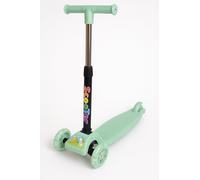 3 Wheel Scooter Kids Scooters for Toddlers - Lightweight Adjustable Tri Scooters with Flashing LED Light-Up Wheels, Foldable Push Scooter for Boys & Girls Green