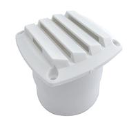 3" White Plastic Ventilated Louver Vent Marine Boat Sailboat Hull Air Vent Air Vent ABS Louver Grille Cover Louver Vent