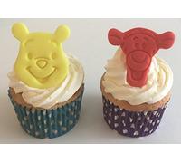3 Winnie The Pooh & 3 Tigger Sugar Cake Toppers- Made with Love & Imagination in The UK!
