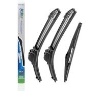 3 Wiper Blades 26" + 19" Front Wiper + 16" Rear Wiper Blades for Toyota Prius 2010-2015/Sienna 2012-2015-OE Original Quality (Pack of 3)